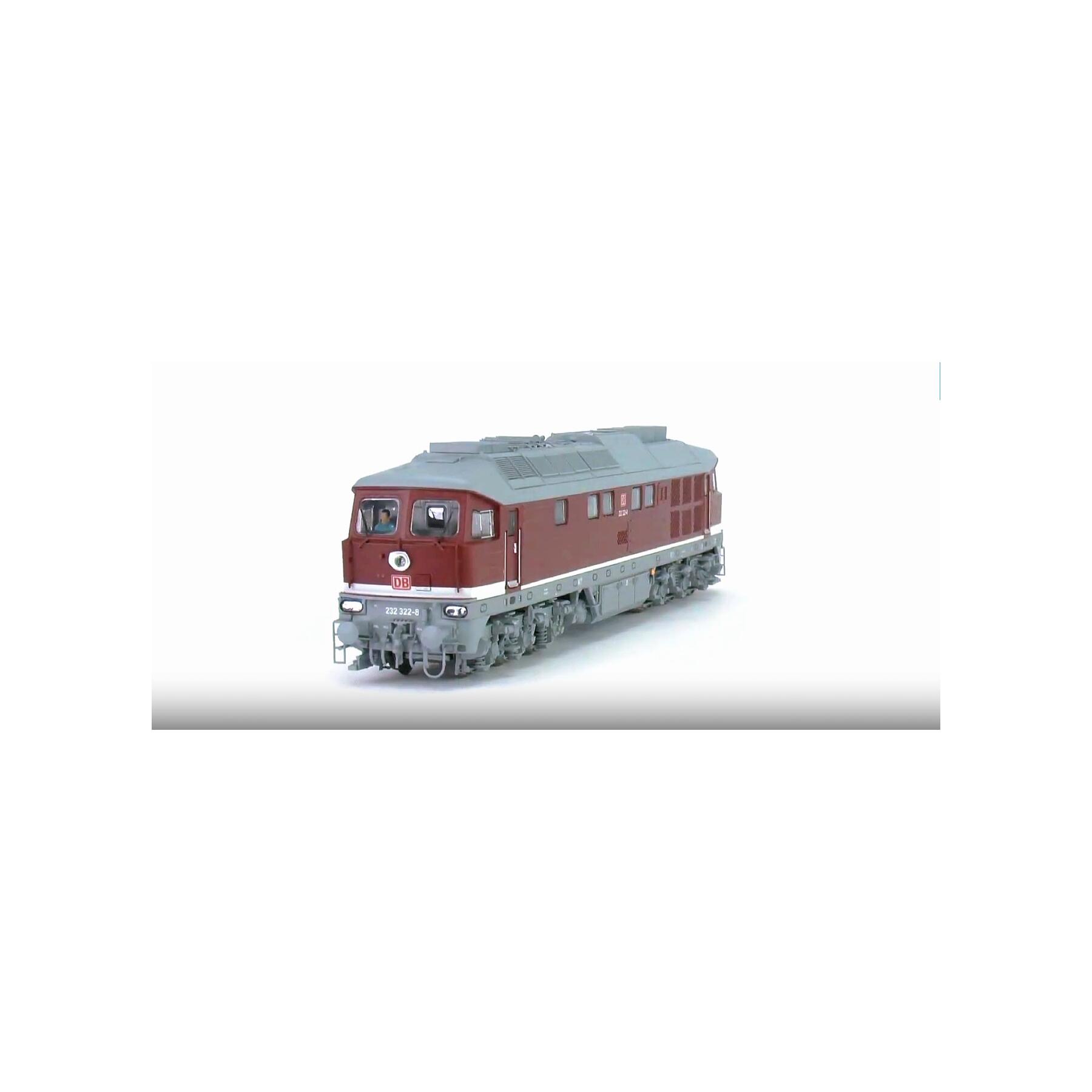 ESU 31354 H0 Diesellokomotive BR 232 322 DB - Sound / Rauch & Kühlerlüfter - Ep V