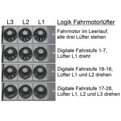 ESU 31355 H0 Diesellokomotive BR 232 262 DB - Sound / Rauch & Kühlerlüfter - Ep VI