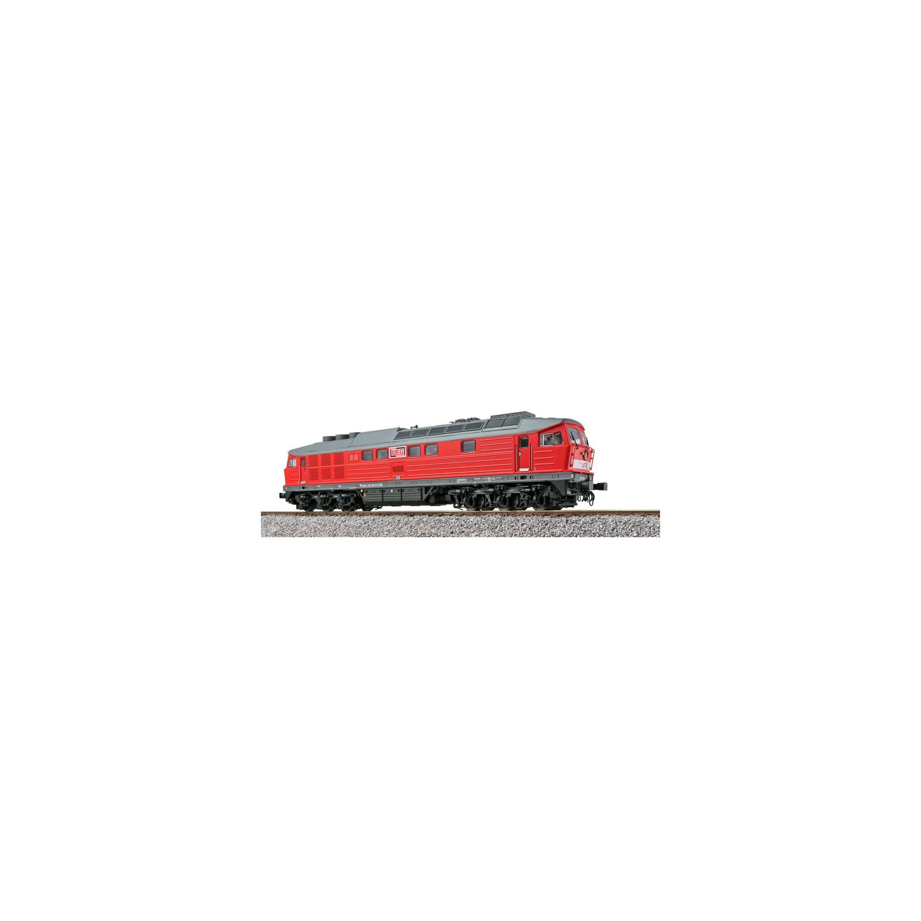 ESU 31356 H0 Diesellokomotive BR 132 315 MEG - Sound / Rauch & Kühlerlüfter - Ep VI