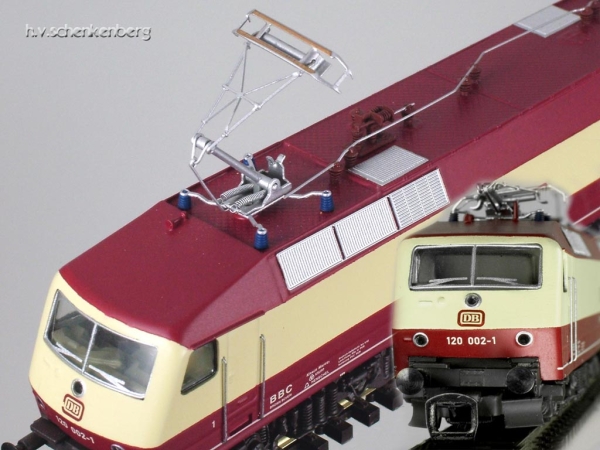 Beckmann 1011602 Elektolokomotive BR 120 DB