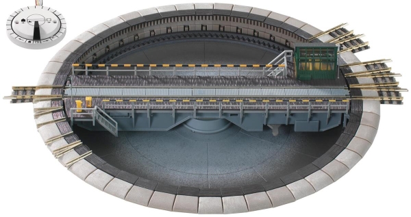 Fleischmann 9152 Komfort-Drehscheibe 9152 C ("denkend") mit elektrischem Antrieb