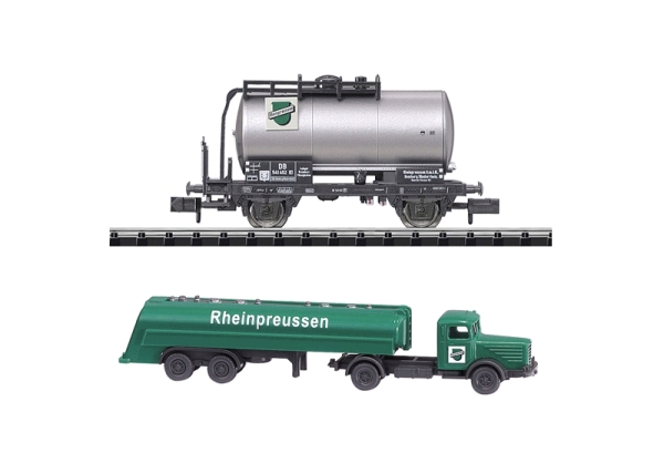 N Minitrix 15171 Kesselwagen "Rheinpreu?en"