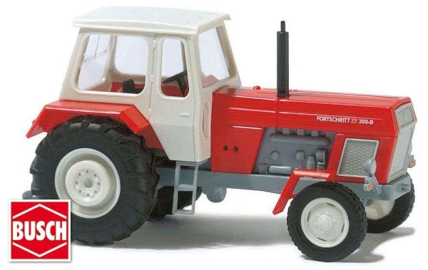 Busch 8702 Traktor Fortschritt ZT300 - rot bzw blau