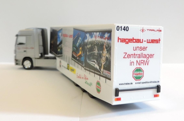 Herpa 149051 MB Actros LH Safeliner-Sattelzug