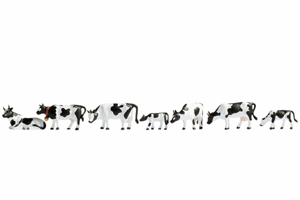 Noch 45721 Kühe, schwarz-weiß.