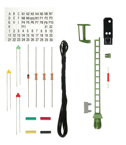 Viessmann 6732 H0 Bausatz Licht-Einfahrsignal