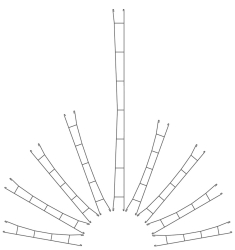 Viessmann 4134 H0 Fahrdraht 140 mm, 5 Stück