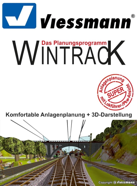 Viessmann 1006 WINTRACK 15.0 Vollversion mit 3Dinkl. Handbuch