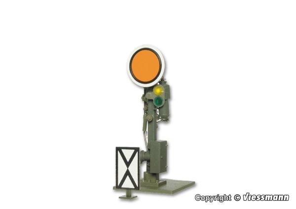 Viessmann 4906 TT Form-Vorsignal DR, Scheibe beweglich