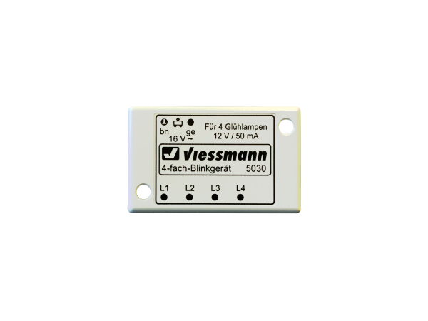 Viessmann 5030 H0 Vierfach-Blinkelektronik