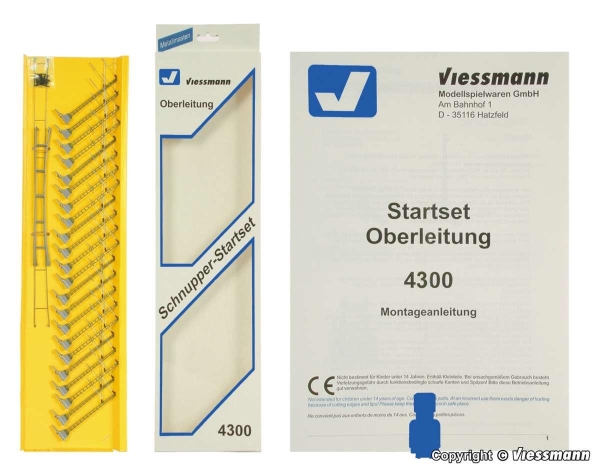 Viessmann 4300 N Startset Oberleitung