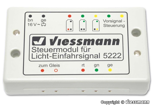Viessmann 5222 Steuermodul f?r Licht-Einfahrsignal