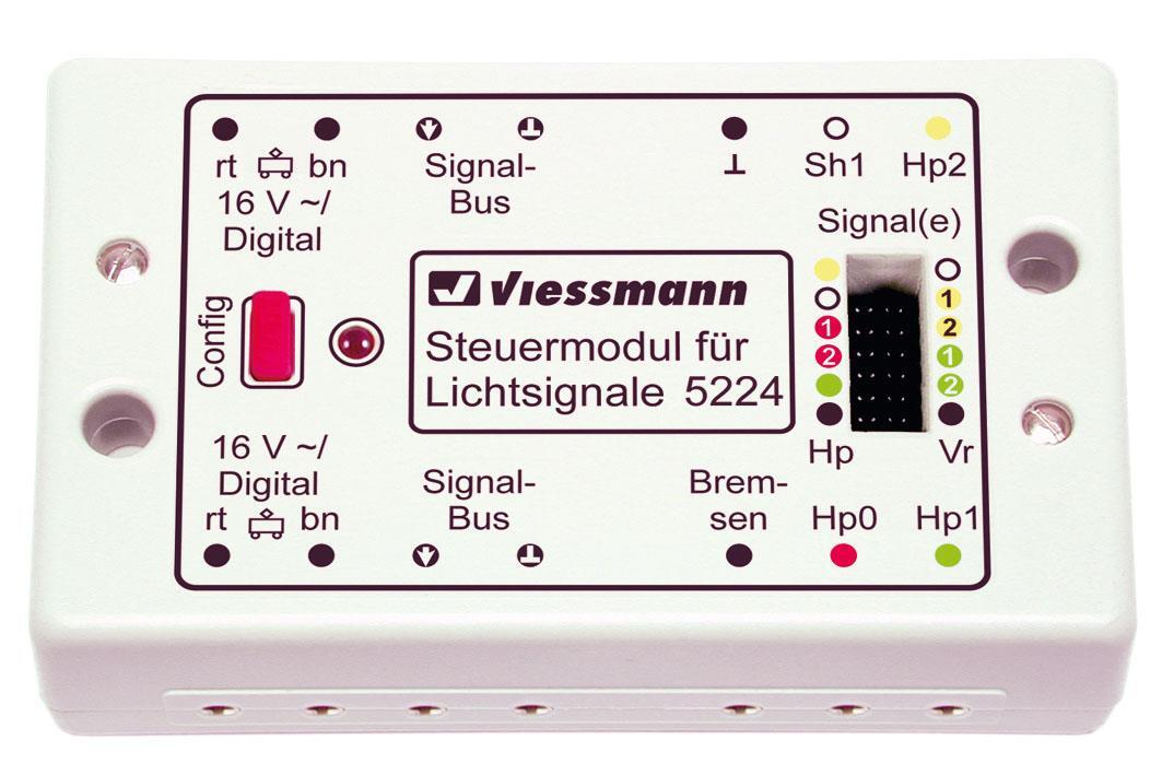 Viessmann 5224 Steuermodul für Lichtsignale digital/analog