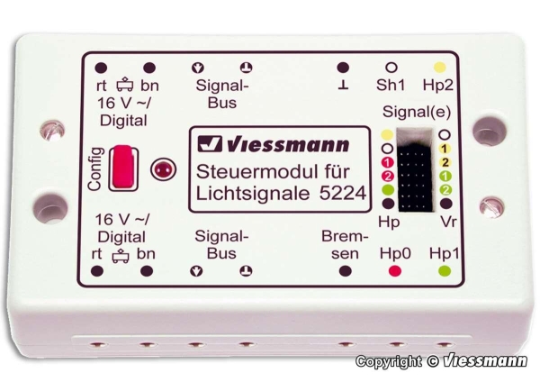Viessmann 5224 Steuermodul für Lichtsignale digital/analog