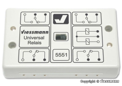 Viessmann 5551 Universal-Relais 1 x 4UM