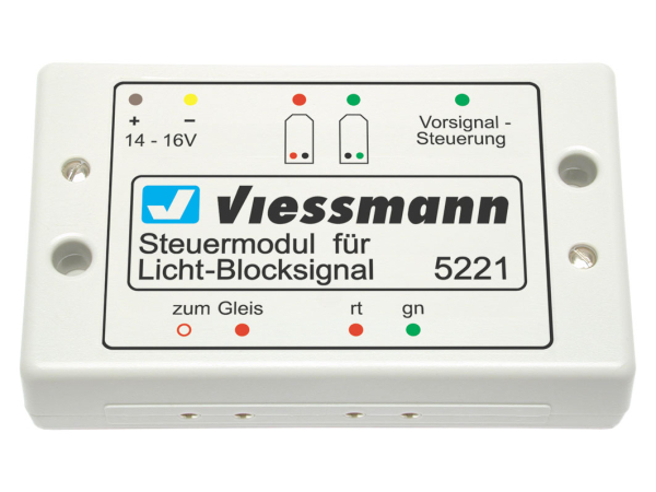 Viessmann 5221 Steuermodul für Licht-Blocksignal