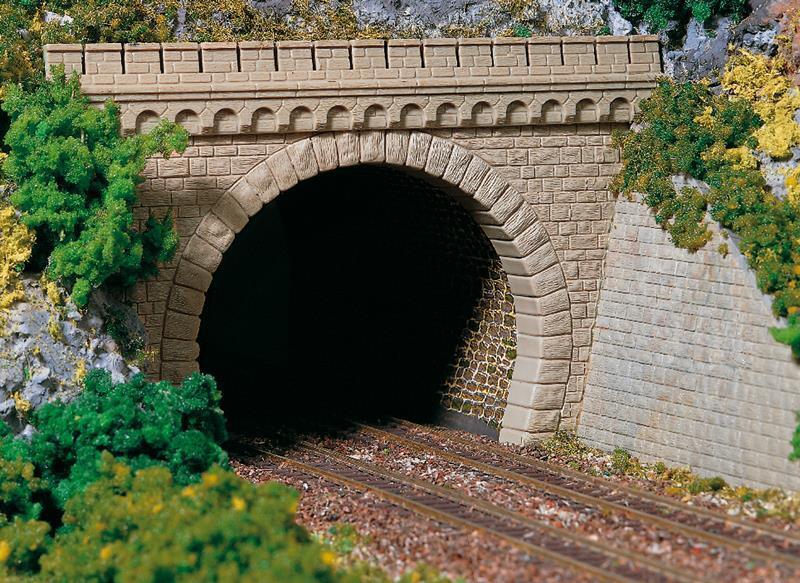 Auhagen 11343 Tunnelportale zweigleisig