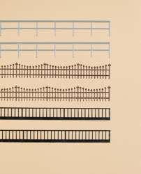 Auhagen 42558 Eisenzaun und -geländer