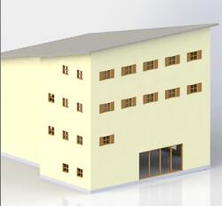 Brawa 6343 Hahnenkammbahn Gebäudesatz