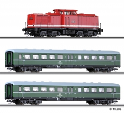 Tillig 01425 Einsteigerset-Personenzug mit Modellgleisoval