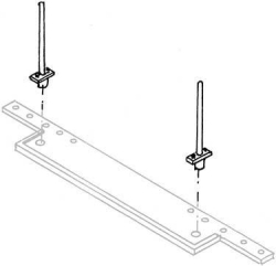 Weinert 8755 1:87 Peilstangen DR BR 03.10 Reko 1 Paar