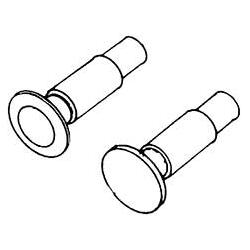 Weinert 8597 Puffer (nicht federnd) mit 4,3 mm Durchmesser