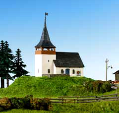 Kibri 58017 Dorfkirche "St. Christophorus"