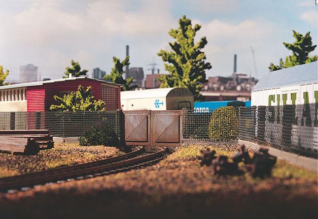 Vollmer 45009 H0 Fabrikzaun-Set