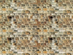 Vollmer 47363 Mauerplatte Sandstein aus Karton, 25 x 12,5...