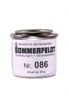 Sommerfeldt 086 Farbe betongrau RAL 7023 in Dose (ca.50g) f.Masten
