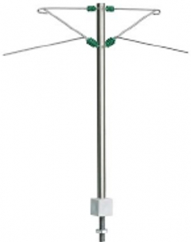 Sommerfeldt 116 H0 H-Profil-Mittelmast 68mm, Gleisabstand Mä-Fl-Tr