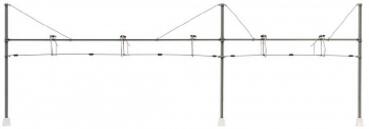 Sommerfeldt 133 H0 Querträgerpaar f. Schiebebühne (Märklin) Bausatz. Maßlinie 44 ist falsch !Muß auf Schiebebühne En
