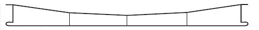 Overhead wire 0,7 x 215 mm