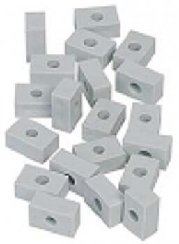 Mast socket 11x7x5 mm high (20)
