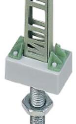 Sommerfeldt 186 H0 Gitter-Mittelmast mit 2 Auslegern, lackiert