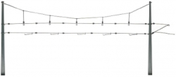 Profile cross span,  Ø 0,9mm, kit without masts