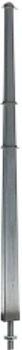 Mast for cross spann, 142 mm high, alu.