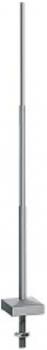 Mast without bracket, 122 mm high