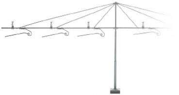 Sommerfeldt 270 H0 Mast für  Gleise (ohne Zubehör)