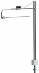 Mainline mast with pull-bracket, newsilver