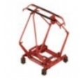 TT Pantograph, scissors type DR, red