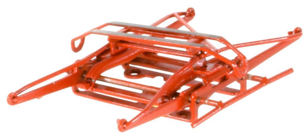 H0 Pantograph, scissors type, SBS 39 D red