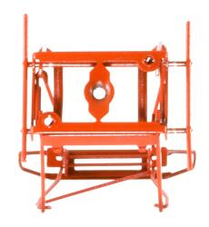 H0 Pantograph, scissors type, SBS 39 D red