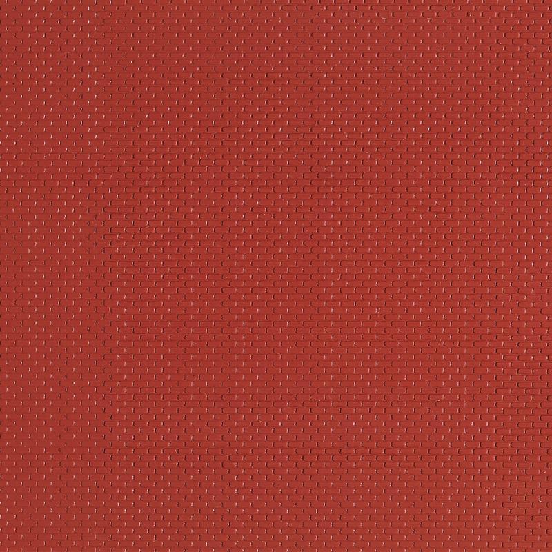 Auhagen 52212 Dekorplatten Mauerziegel rot
