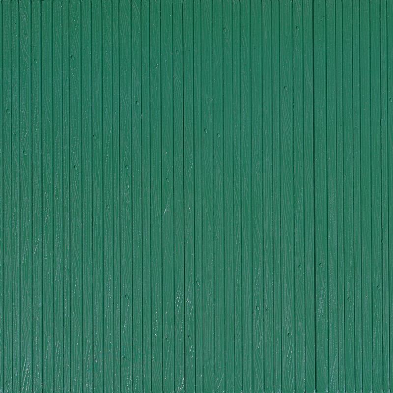 Auhagen 52219 Dekorplatten Bretterwand grün