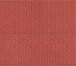 Auhagen 52224 Dekorplatten Fußsteig rotbraun