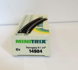 Minitrix 14984 Trenngleis gebogen R 1 - 24?