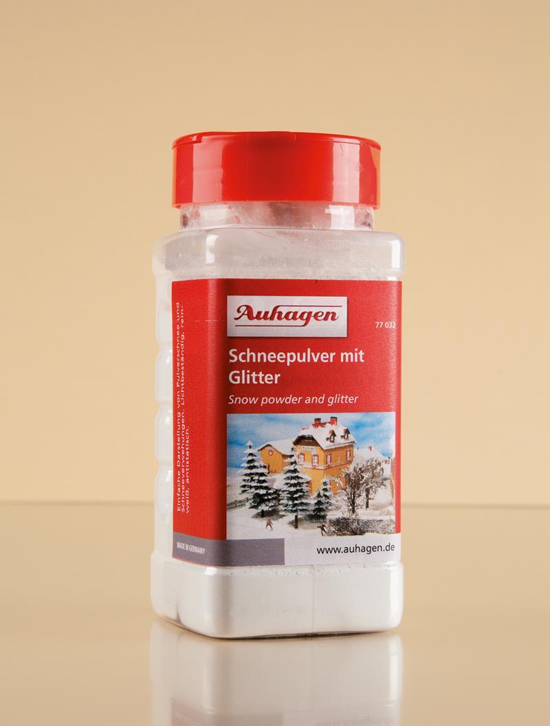 Auhagen 77032 Schneepulver mit Glitter