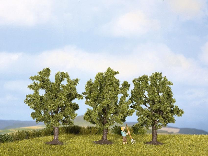 Noch 25110 Obstbäume grün - 3 Stück - 80 mm hoch