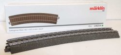 Märklin 024224 Gleis geb.r437,5 mm,24,3 Gr.